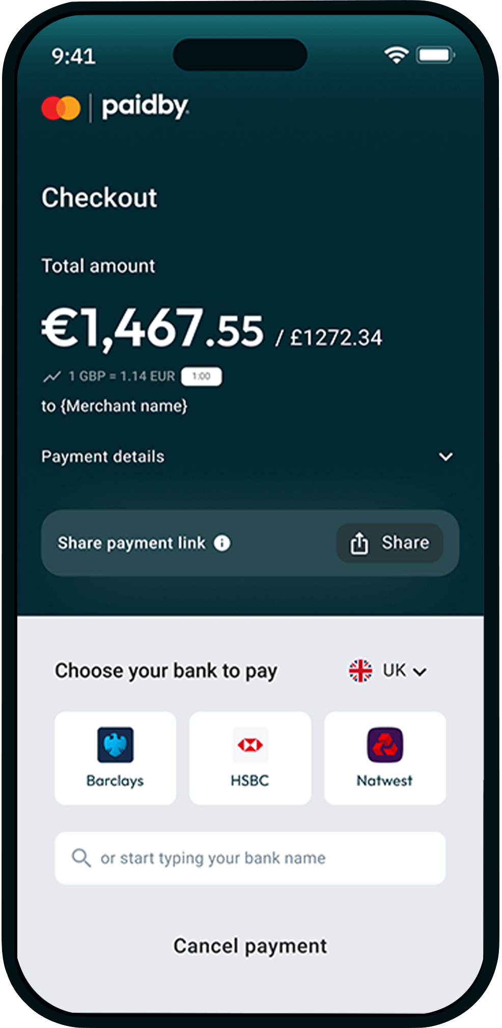 Payment UI